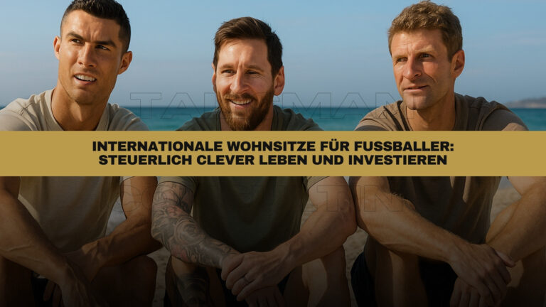 Internationale Wohnsitze für Fußballer: Steuerlich clever leben und investieren