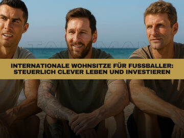 Internationale Wohnsitze für Fußballer: Steuerlich clever leben und investieren