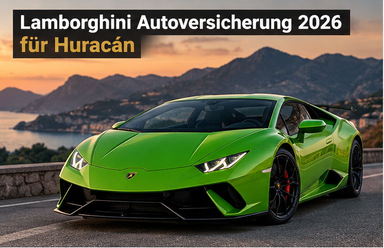 Lamborghini Autoversicherung 2026 für Huracán